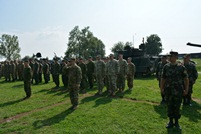 Infanteriştii  Brigăzii Moldova se antrenează la  exerciţiul multinaţional „Saber Guardian -16”