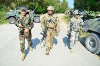 National Army Soldiers Train in Germany