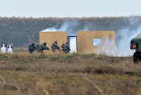 Special Forces Train in Bulboaca