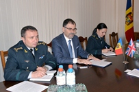 Colaborarea militară moldo-britanică discutată la Ministerul Apărării