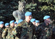 Cel de-al şaselea contingent al Armatei Naţionale pleacă în Kosovo