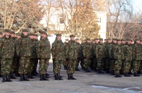 Soldiers Take Military Oath