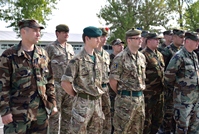 Instruire britanică pentru militarii Armatei Naţionale