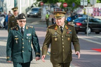 Comandantul Armatei Naţionale efectuează o vizită în Lituania
