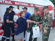 Militarii Armatei Naţionale au donat sânge de Ziua Mondială a Donatorului de Sânge