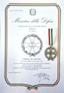Moldovan Officer Decorated with Italian Army’s Medal 
