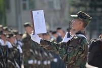 Studenţii militari au jurat credinţă Patriei
