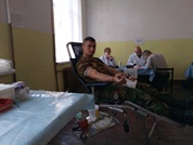 Voluntary Blood Donation Campaign in the National Army