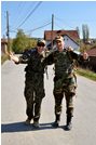 Moldovan Peacekeeper from KFOR – 2nd Place in Dancon March