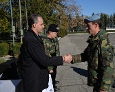 Minister of Defense Visits “Dacia” Brigade from Cahul