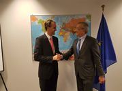 Ministrul Eugen Sturza a avut întrevederi, la Bruxelles, cu oficiali europeni