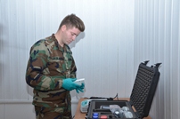 Donaţie de echipament pentru Centrul de Armament și Muniții al Armatei Naționale