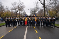 Militarii Gărzii de Onoare la Parada de la Bucureşti