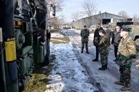 Inspection in Two National Army Units