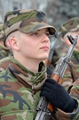 Peste 180 de soldaţi au depus jurământul militar la Chişinău şi Cahul