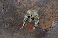 Arsenal de muniţii distrus în raionul Cauşeni