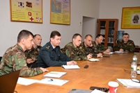 Experţi NATO la Ministerul Apărării