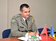 Ataşat militar albanez în vizită la Ministerul Apărării