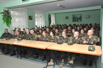 Campanie de informare privind fenomenul corupţiei desfăşurată în toate garnizoanele Armatei Naţionale