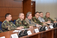 Experţi responsabili de Procesul de Revizuire şi Planificare al Parteneriatului Republica Moldova – NATO la Ministerul Apărării