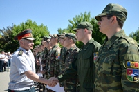 The Students of the Technical University of Moldova Take Military Oath