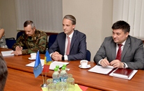 European Official Pays Visit to Ministry of Defense