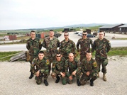 Contingentul KFOR-9 a participat la un marş în memoria veteranilor din Afganistan organizat în Kosovo