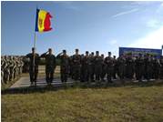 Moldovan Service Members Train at Babadag Training Area in Romania