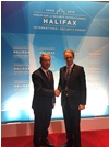 Reinforcement of Bilateral Security and Defense Cooperation Discussed by Eugen Sturza in Halifax