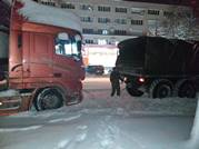 National Army Soldiers Continue Their Missions Helping the People Affected by Snowfalls  
