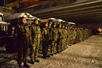 Militarii Armatei Naţionale continuă misiunile în sprijinul populaţiei afectate de ninsori