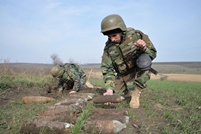 Captură impresionantă de muniţii, distrusă de geniştii militari la Ştefan Vodă