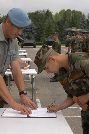 Ostaşii Armatei Naţionale au absolvit cursul de instruire militară iniţială
