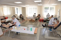 Militarii Armatei Naționale donează sânge în contextul Zilei mondiale a donatorului de sânge