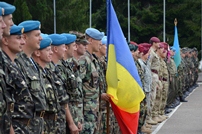 Militarii Armatei Naţionale onoraţi la Rapid Trident