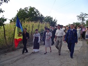 Ostaşul Vitalie Ţurcanu - cetăţean de onoare al localităţii Bozieni