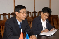 Ministrul Apărării a avut o întrevedere cu noul Ambasador al Chinei în Republica Moldova