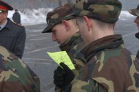 Soldaţii Armatei Naţionale au absolvit cursul de instruire militară iniţială