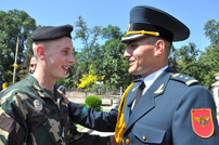President Nicolae Timofti Awards Graduation Diplomas to Military Academy Graduates
