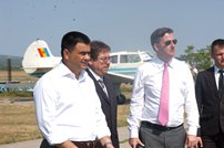 Ambasadorul UE a vizitat ÎS „Aeroportul Internaţional Mărculeşti”