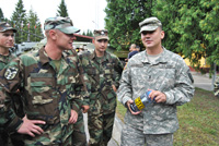 Colonelul David Markowski: „Apreciez profesionalismul militarilor moldoveni”