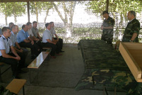 Minister of Defense Meets with Anenii Noi Authorities