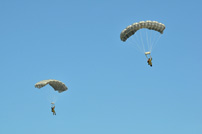 Parachute Jumps at Marculesti
