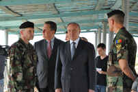 Nicolae Timofti Visits Bulboaca Military Training Ground
