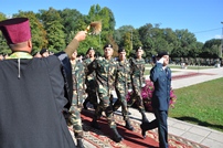 Studenţii militari au depus jurămîntul de credinţă Patriei