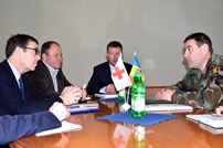 International assistance for National Army projects