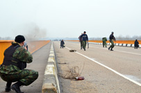 Military Exercises in the Security Zone