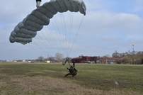 Special Forces Paratroopers Make Parachute Jumps