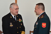Moldovan-Romanian Meeting at the Ministry of Defense