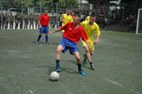 Studenţii militari – lideri la mini-fotbal 
